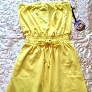 BeBop BE YOU. BE FREE yellow summer dress
